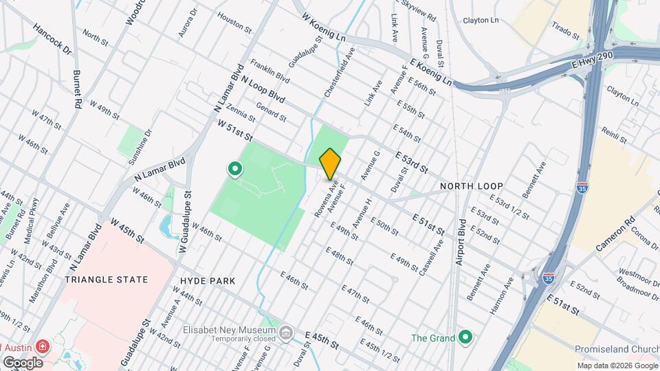 5004 Rowena Ave Mapa y Detalles de la Ubicación