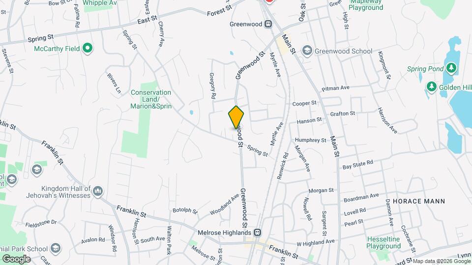 107 Greenwood St Map and Location Details