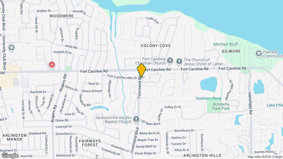 3544 Villa Pl Map and Location Details