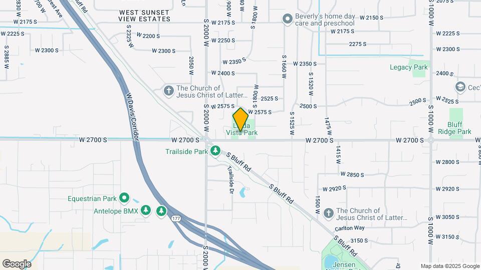 1848 W 2700 S-Unit -B Map and Location Details
