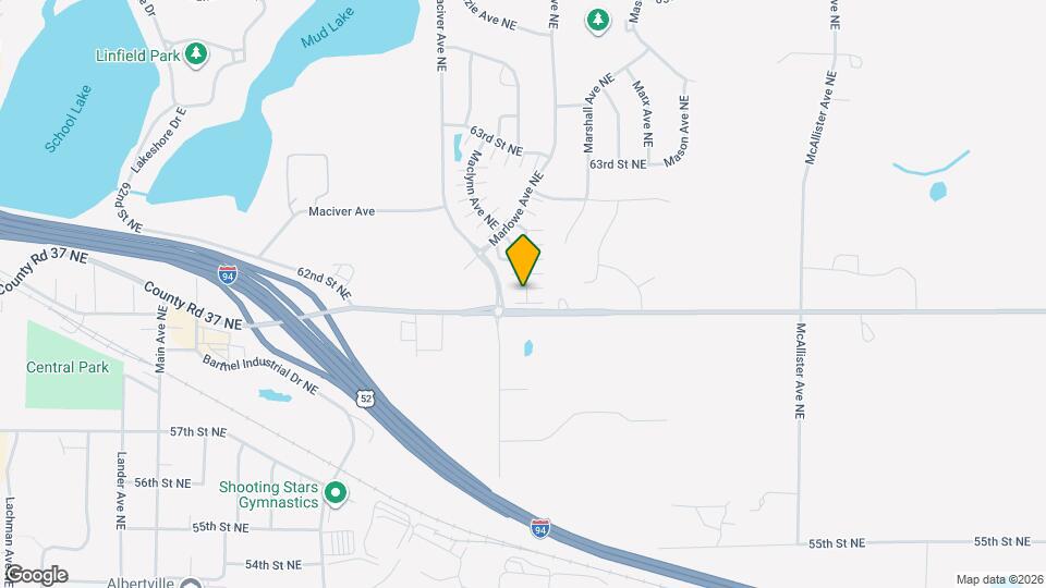 6017 Manchester Ave NE Map and Location Details