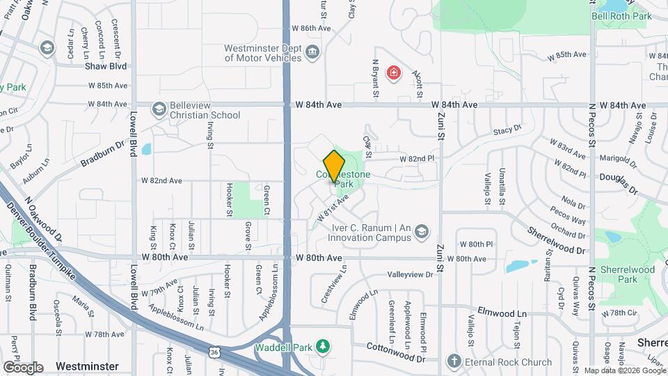 2941 W 81st Ave Map and Location Details
