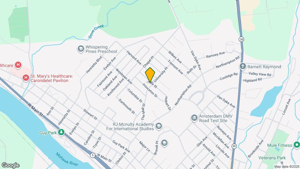 4 University Pl Map and Location Details