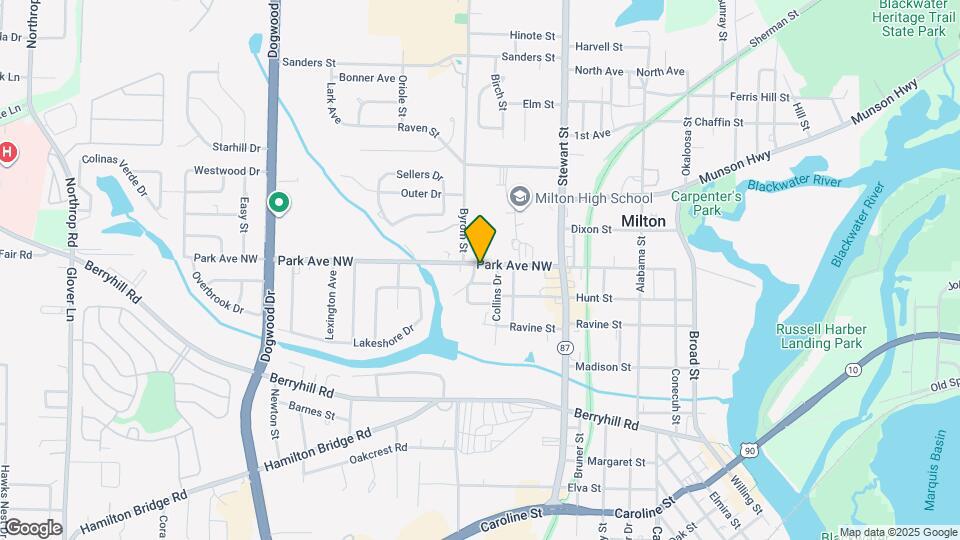 5398 Park Ln Map and Location Details