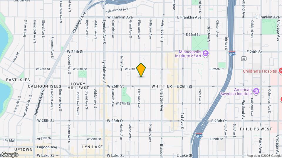 2529 Pleasant Ave Map and Location Details
