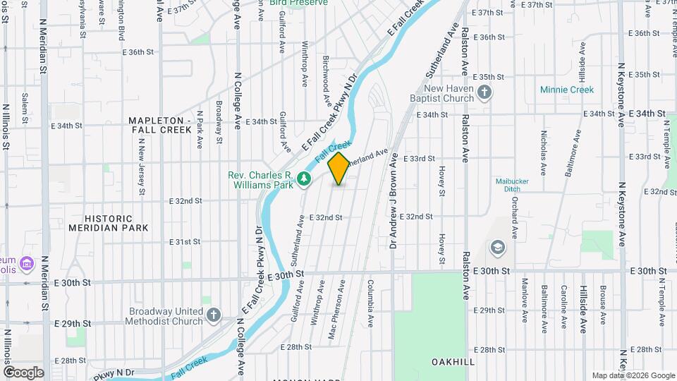 3241 Guilford Ave Map and Location Details