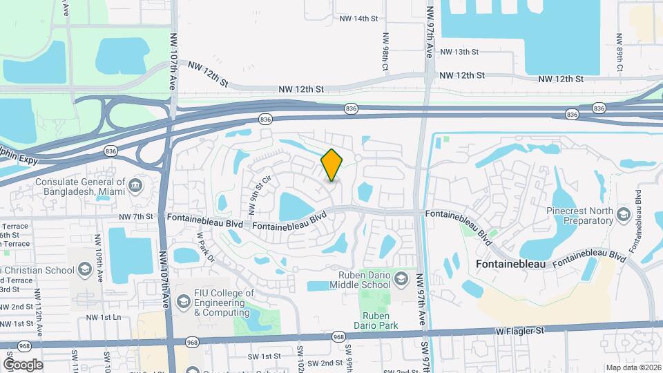9937 NW 9th St Cir Map and Location Details