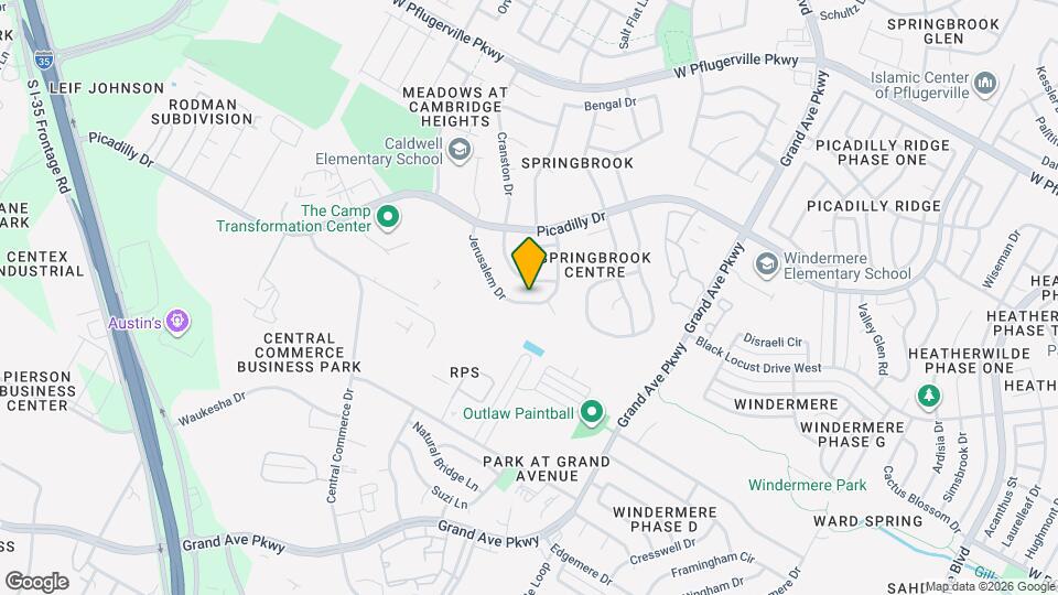 1612 Jerusalem Dr Map and Location Details