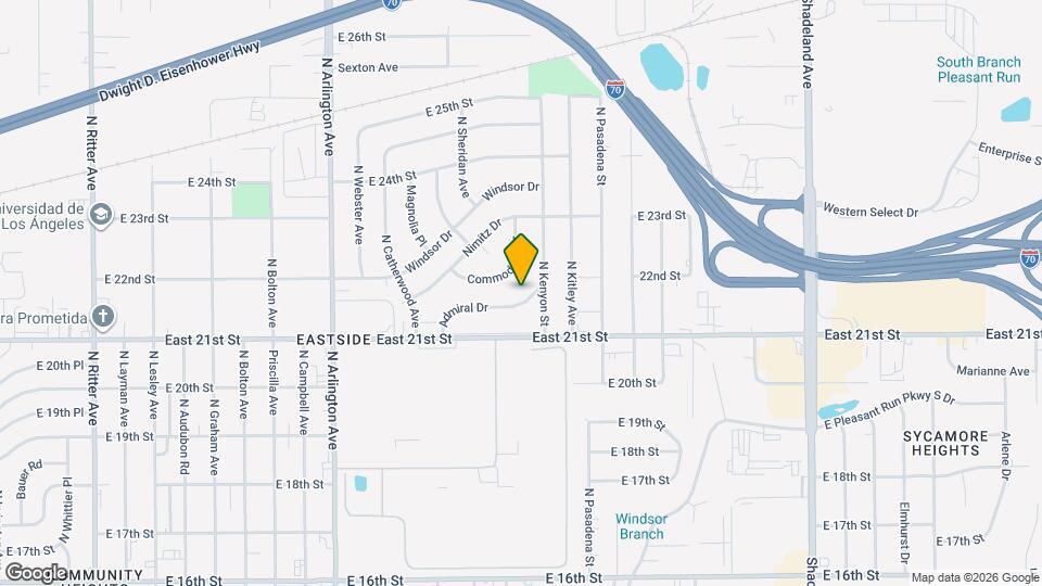 2238 Admiral Dr Map and Location Details