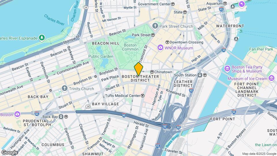 216 Tremont St, Unit 2 Map and Location Details