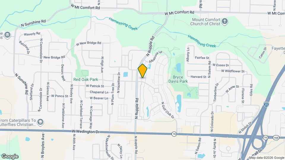 1636 N Golf Club Dr Map and Location Details