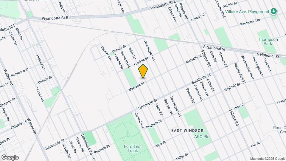 1391 Aubin Rd Map and Location Details