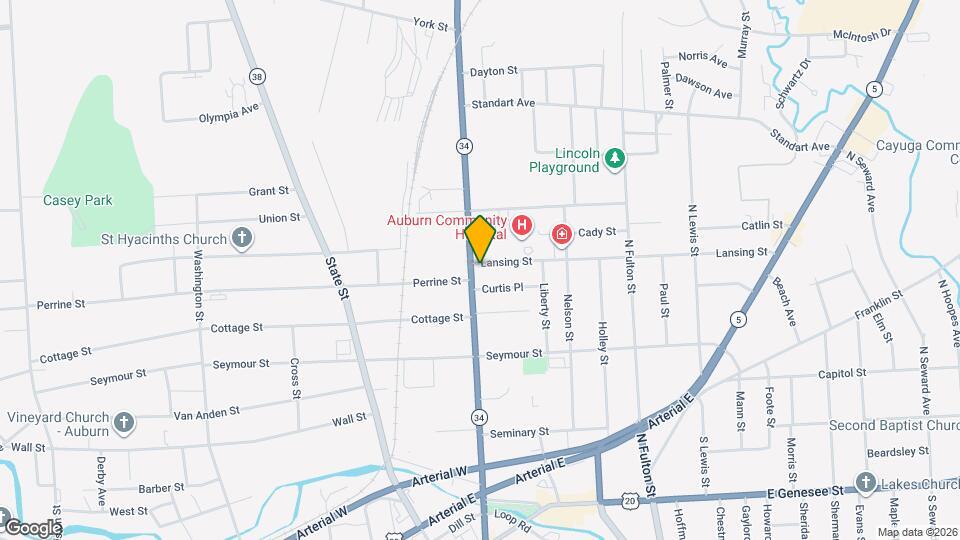 136 North St Mapa y Detalles de la Ubicación