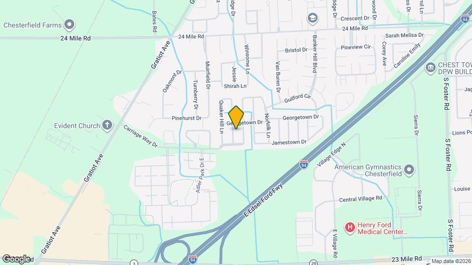 52150 Lexington Ln Map and Location Details