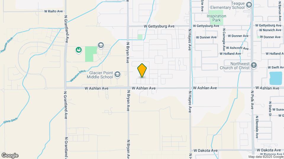 6409 W Hadley Ave Map and Location Details