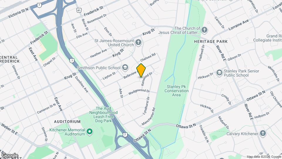 164 Donald St Map and Location Details