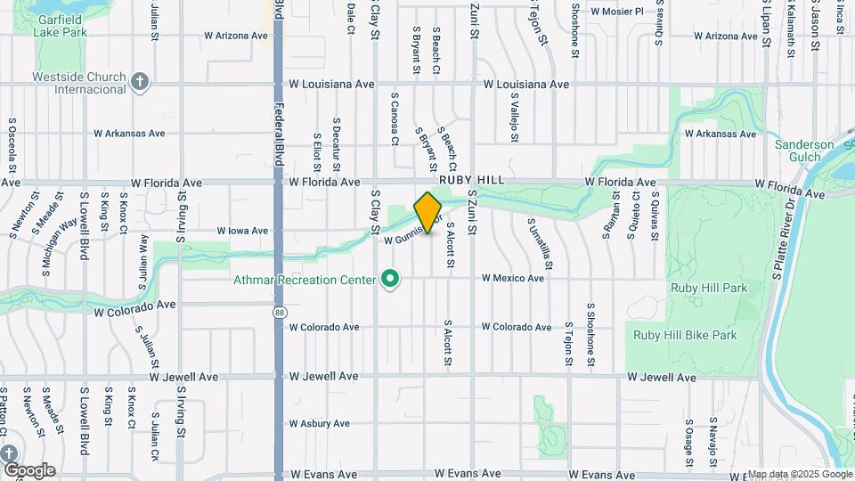 1625 S Beach Ct Map and Location Details