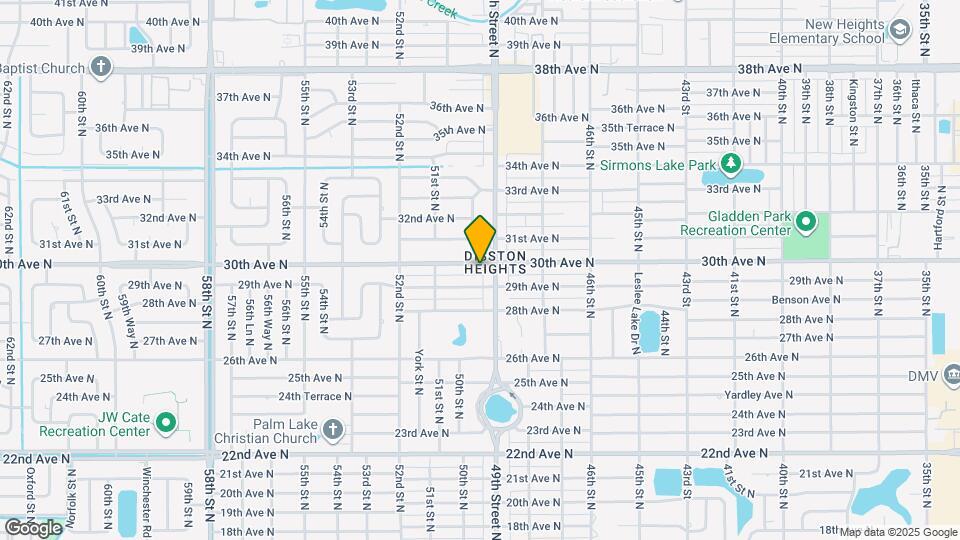 4920 30th Ave N Map and Location Details