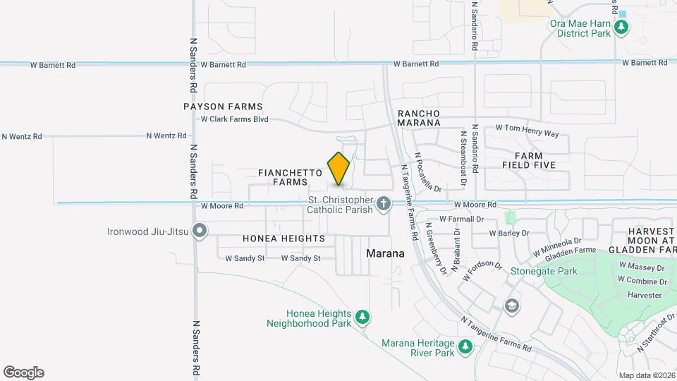 12821 N Fox Hollow Dr Map and Location Details