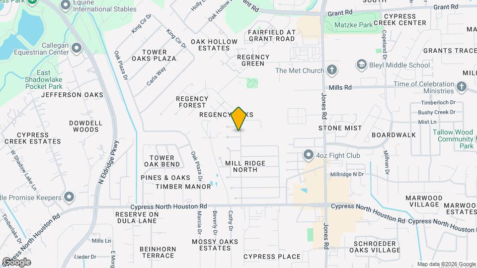 11402 Sky Way Dr Map and Location Details