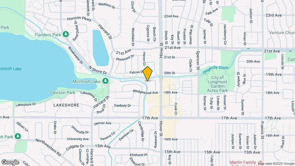 2330 Wedgewood Ave Mapa y Detalles de la Ubicación