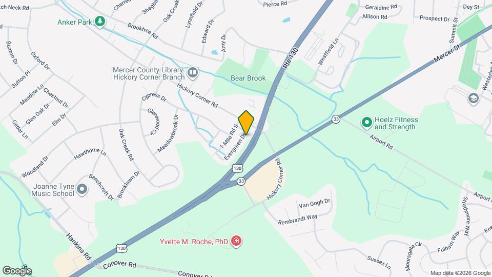 21 Evergreen Dr Map and Location Details