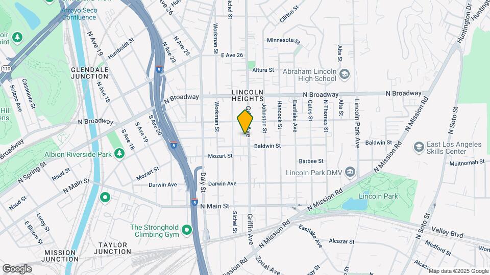 2219 Griffin Ave Mapa y Detalles de la Ubicación