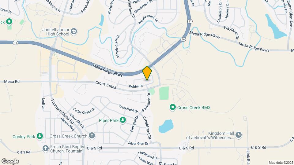 7644 Dobbs Dr Map and Location Details