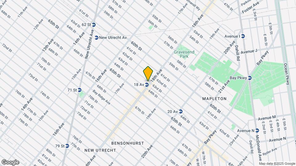 6304 18th Ave Map and Location Details