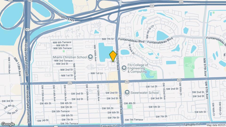 200 NW 107th Ave Map and Location Details