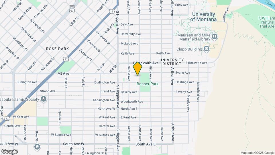 1617 Ronald Ave Mapa y Detalles de la Ubicación