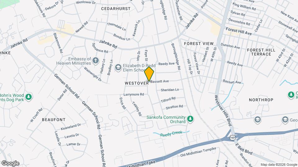 723 Faye St Map and Location Details