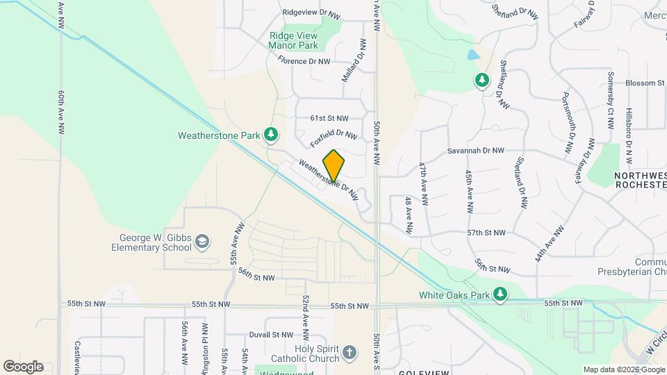 5130 Weatherstone Dr NW Map and Location Details