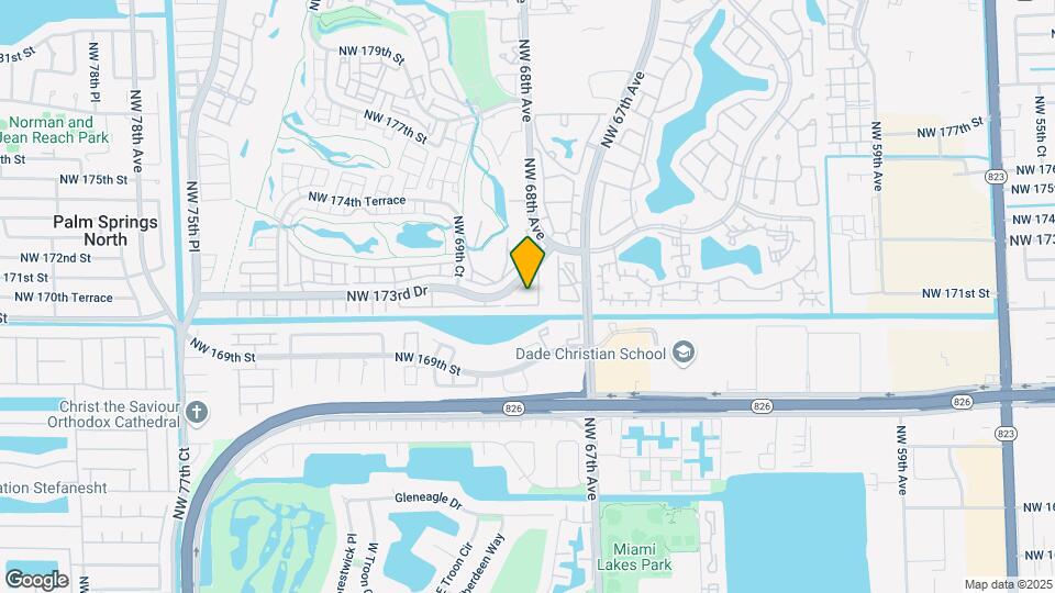 6866 NW 173rd Dr, Unit 603 Map and Location Details