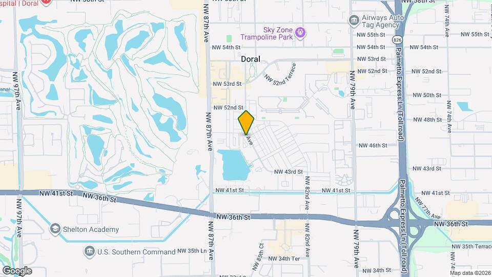 4740 NW 84th Ave Mapa y Detalles de la Ubicación