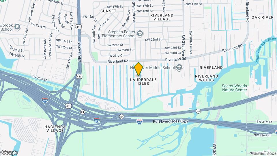 2518 Gulfstream Ln Map and Location Details