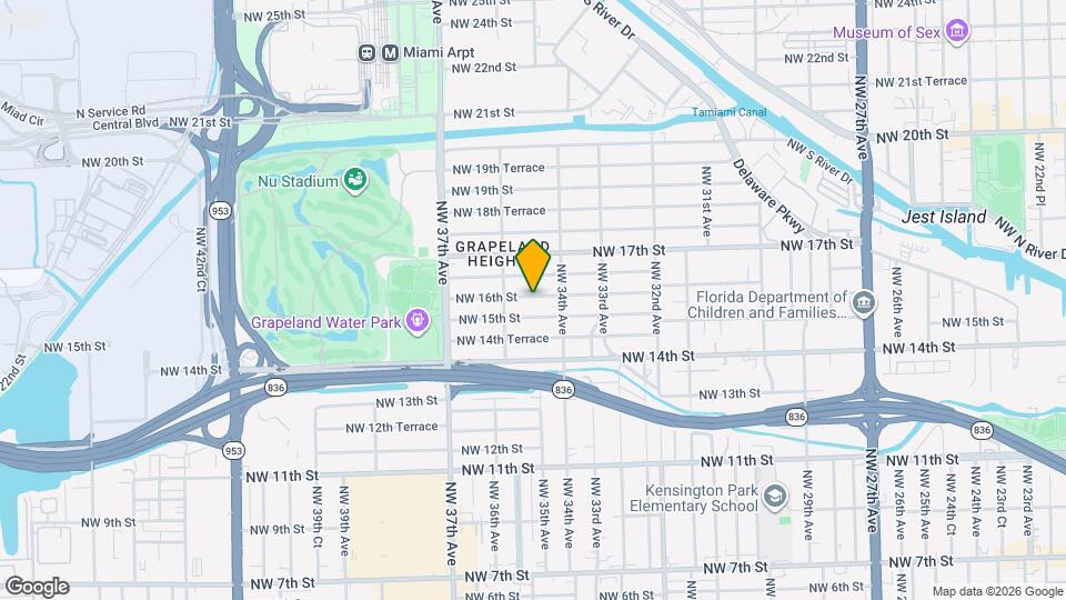 3500 NW 16th St Mapa y Detalles de la Ubicación