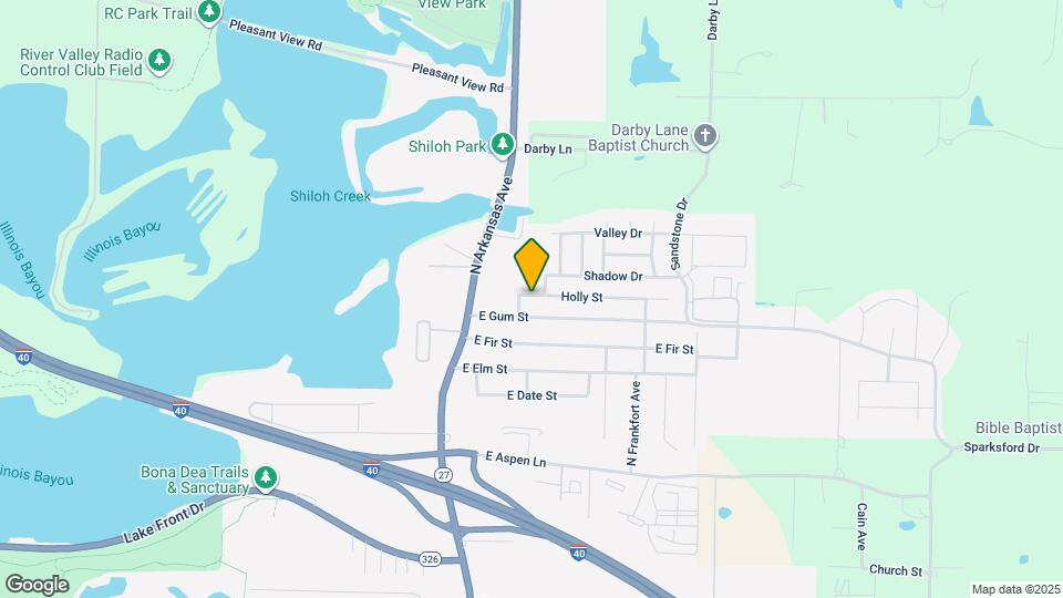 240 E Holly St Map and Location Details