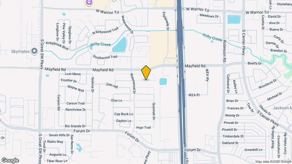 2029 W Grove Ln Map and Location Details
