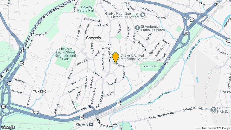 6107 Forest Rd Map and Location Details