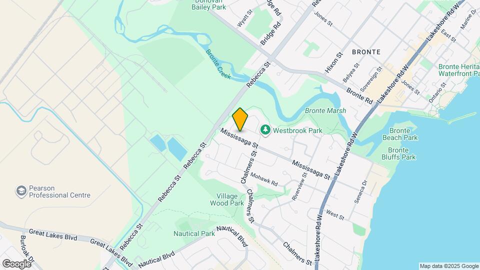 285 Mississaga St Map and Location Details