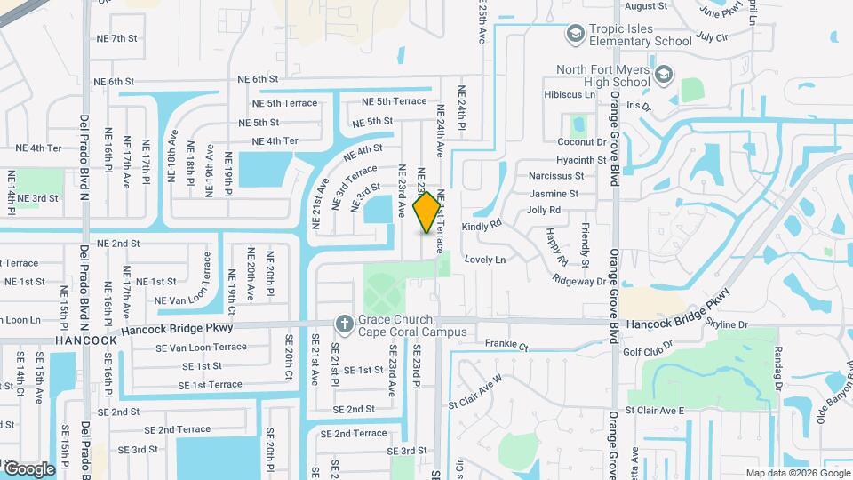 131 NE 23rd Pl Map and Location Details