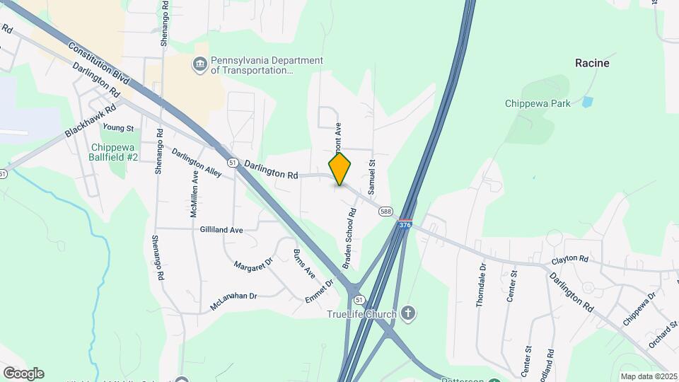 2361 Darlington Rd Map and Location Details