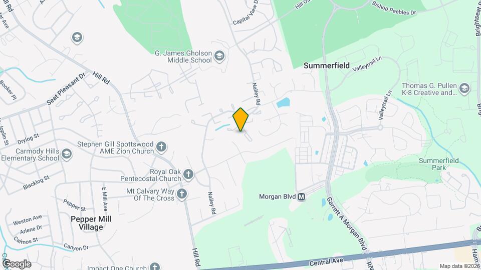 540 Peacock Dr Map and Location Details