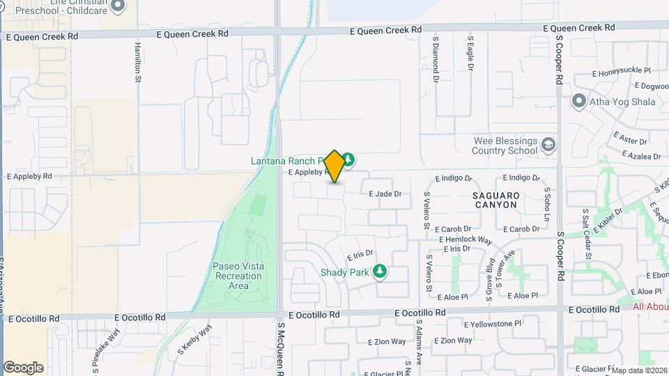 1171 E Indigo Dr Map and Location Details
