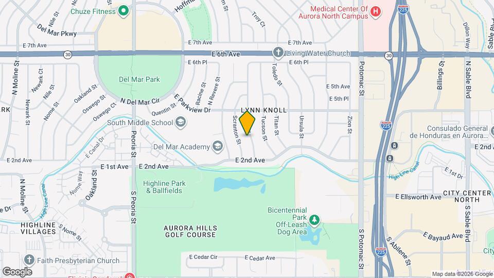 287 Troy St Map and Location Details