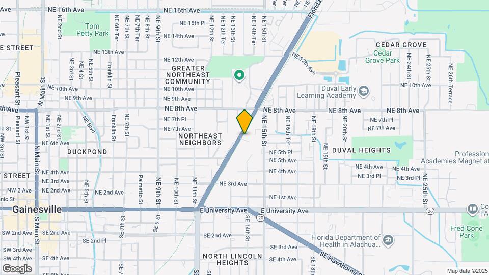 653 NE Waldo Rd Map and Location Details