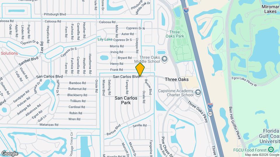 9192 San Carlos Blvd, Unit 1209 Map and Location Details