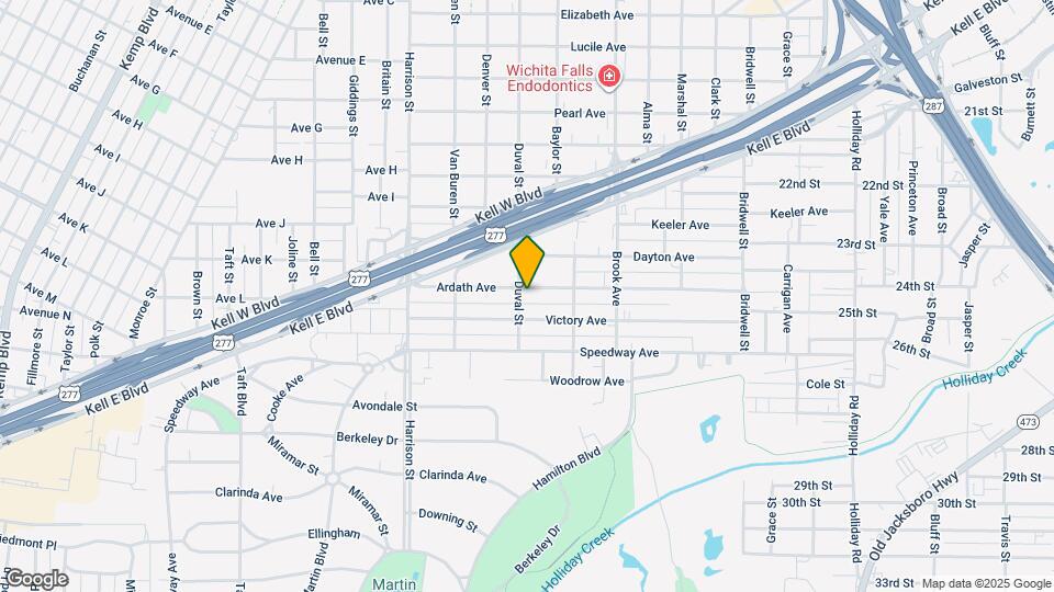 1821 Ardath Ave Map and Location Details