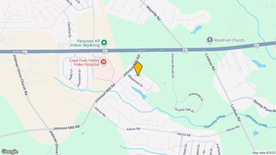 160 Chatfield Dr. Map and Location Details